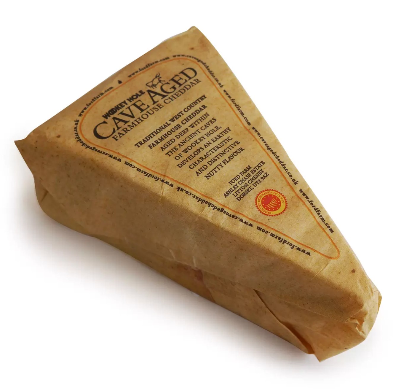 Ford Farm Cave Aged Traditional Cheddar, 650g